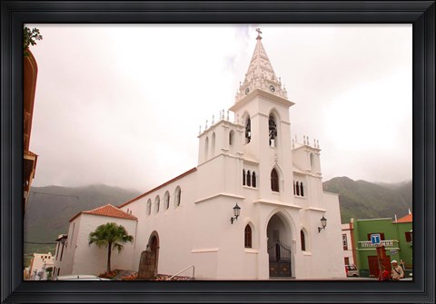 Framed Church on Tenerife, Canary Islands, Spain Print