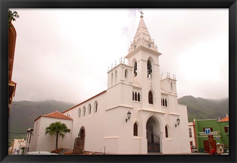 Framed Church on Tenerife, Canary Islands, Spain Print