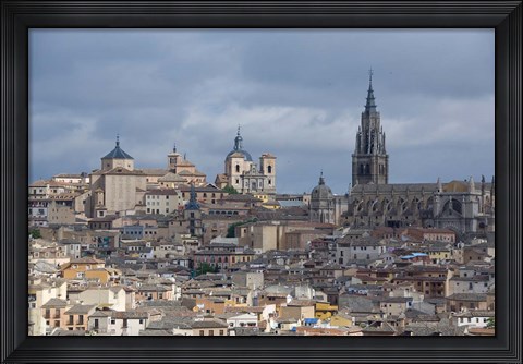 Framed Toledo Cathedral, Castilla-La Mancha, Toledo, Spain Print