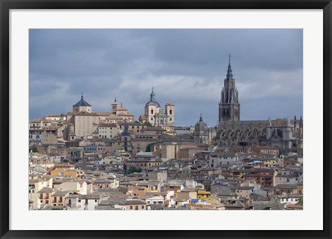 Framed Toledo Cathedral, Castilla-La Mancha, Toledo, Spain Print