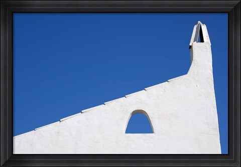 Framed Spain, Menorca, Binibeca, Resort Town Print