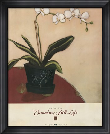 Framed Cinnabar Still Life II Print