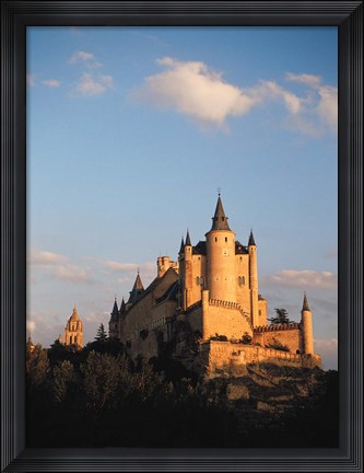 Framed Alcazar, Segovia, Spain Print