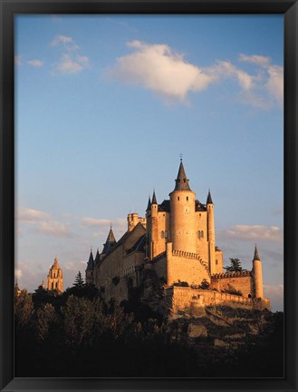 Framed Alcazar, Segovia, Spain Print