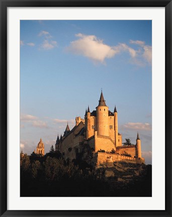 Framed Alcazar, Segovia, Spain Print