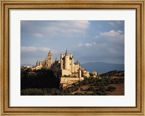 Framed Spain, Sagovia Alcazar Castle Print