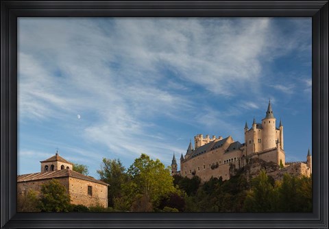 Framed Alcazar, Segovia, Spain Print