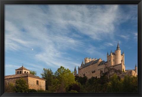 Framed Alcazar, Segovia, Spain Print