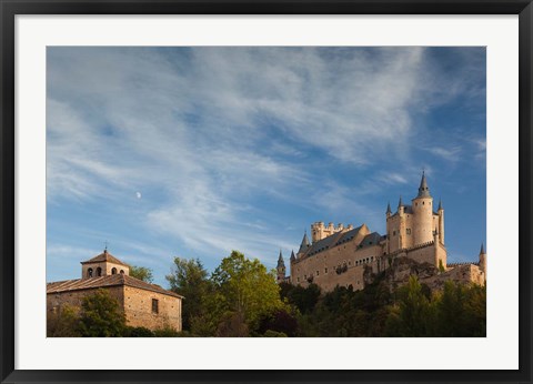 Framed Alcazar, Segovia, Spain Print