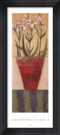 Framed Contemplation 4 Print