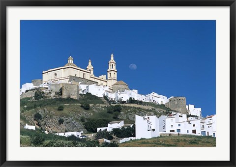 Framed Olvera, Andalusia, Spain Print