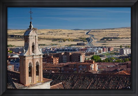 Framed Parque del Rastro, Avila, Spain Print