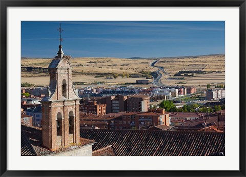 Framed Parque del Rastro, Avila, Spain Print