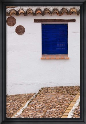 Framed Spain, Castile-La Manch, Campo de Criptana, House Print