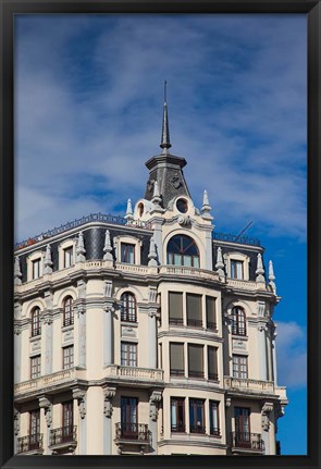 Framed Plaza de Santo Domingo, Leon, Spain Print