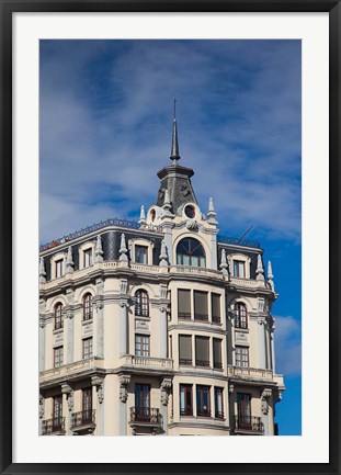 Framed Plaza de Santo Domingo, Leon, Spain Print