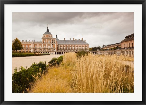 Framed Spain, Madrid Region, Royal Palace at Aranjuez Print