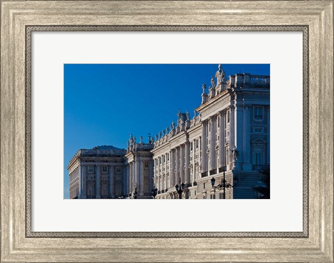 Framed Palacio Real, Madrid, Spain Print
