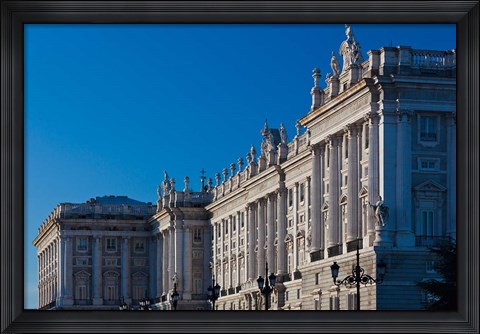 Framed Palacio Real, Madrid, Spain Print
