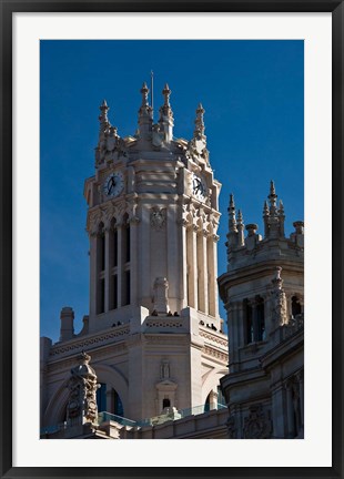 Framed Spain, Madrid, Palacio de Communicaciones Print