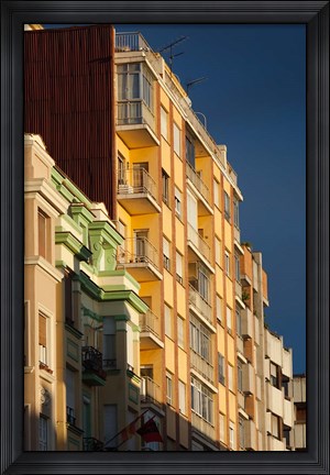 Framed Leon, Spain Print