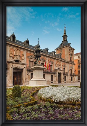 Framed Plaza de la Villa, Madrid, Spain Print