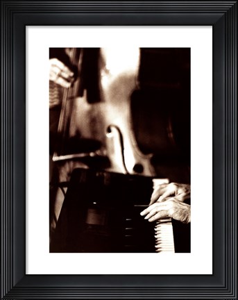 Framed Jazz Club Print