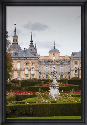 Framed Royal Palace of King Philip V, San Ildefonso, Spain Print