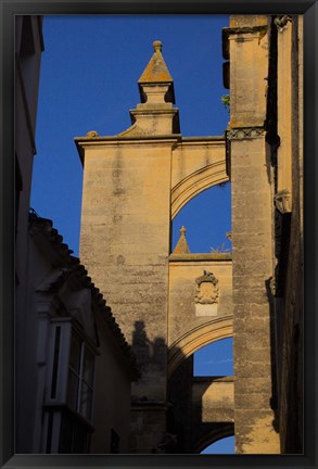 Framed Archway in Arcos De la Frontera, Arcos De la Fontera, Andalusia, Spain Print