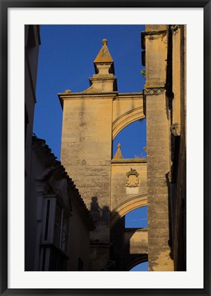 Framed Archway in Arcos De la Frontera, Arcos De la Fontera, Andalusia, Spain Print