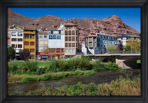 Framed Najera, La Rioja Region, Spain Print