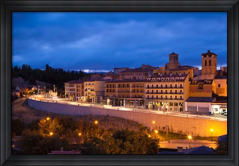 Framed Spain, Castilla y Leon, Plaza de Artilleria Print
