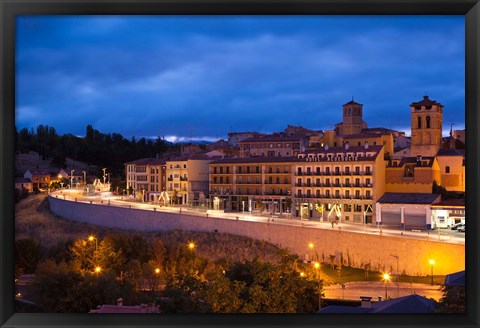 Framed Spain, Castilla y Leon, Plaza de Artilleria Print