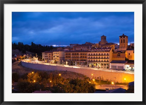 Framed Spain, Castilla y Leon, Plaza de Artilleria Print