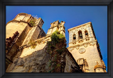 Framed Spain, Andalusia, Cadiz, Arcos De la Fontera Basilica de Santa Maria Print