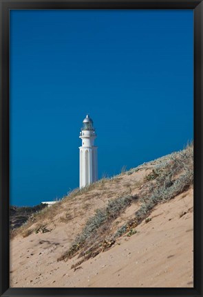 Framed Cabo Trafalgar Lighthouse, Los Canos de Meca, Spain Print