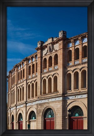 Framed Plaza de Toros Bullring, Puerto de Santa Maria, Spain Print