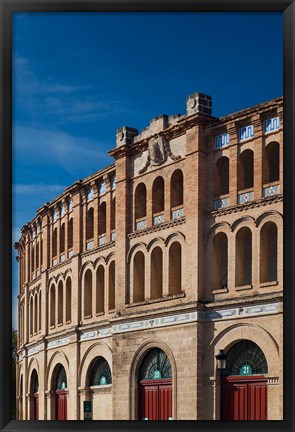 Framed Plaza de Toros Bullring, Puerto de Santa Maria, Spain Print