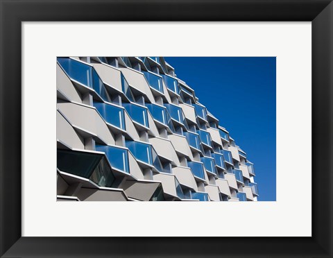 Framed Aragon Pavilion Building, Zaragoza, Spain Print