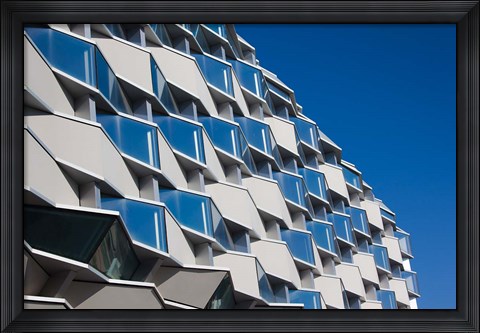 Framed Aragon Pavilion Building, Zaragoza, Spain Print