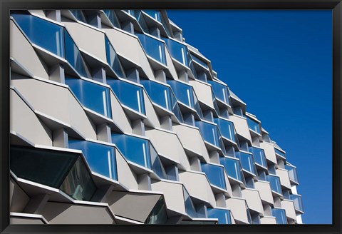 Framed Aragon Pavilion Building, Zaragoza, Spain Print