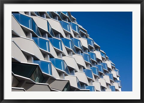 Framed Aragon Pavilion Building, Zaragoza, Spain Print