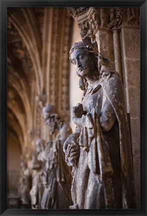 Framed Catedral de Leon, Leon, Spain Print