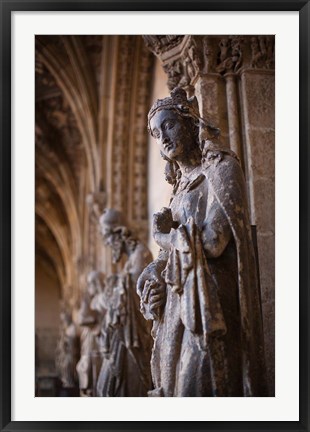 Framed Catedral de Leon, Leon, Spain Print