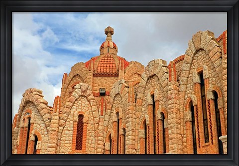 Framed Europe, Spain, Novelda Santa Maria Magdalena church Print