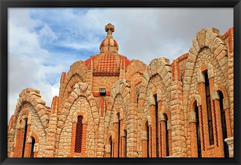 Framed Europe, Spain, Novelda Santa Maria Magdalena church Print