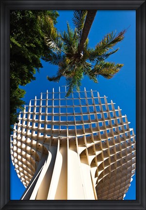 Framed Metropol Parasol, Plaza de la Encarnacion, Seville, Spain Print