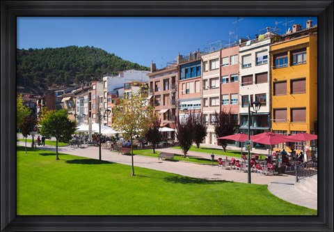 Framed Najera, La Rioja Region, Spain Print