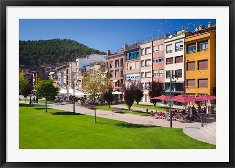 Framed Najera, La Rioja Region, Spain Print