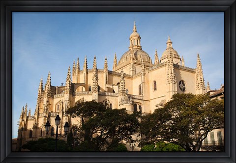 Framed Segovia Cathedral, Segovia, Spain Print